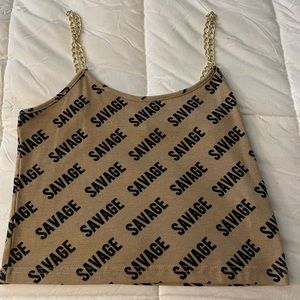 Savage tank top